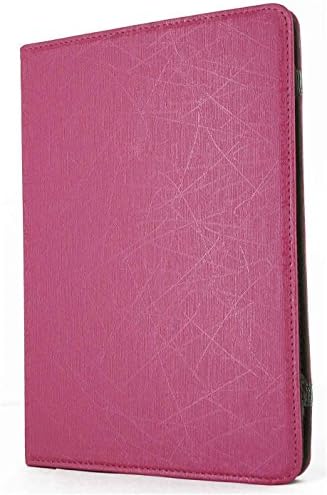Pink Universal Folio Leather Case Cover Protector Stand For 7" Inch Tablet PC eBook Android PDA Reader
