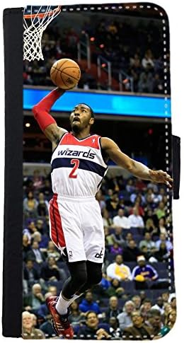 New John Wall Shooting Leather Wallet Flip Case Cover for Apple iPhone 6 Plus 5.5"