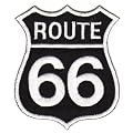 Aufn�her B�gelbild Iron on Patches Applikation Route 66 Biker Usa