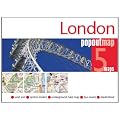 London PopOut Map: 5 maps: west end, central london, underground tube map, bus routes, theatreland (Footprint PopOut Maps)