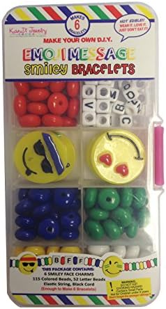 DIY Emoji Bracelet Beading Kit