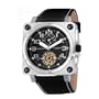 Akribos XXIV Men's AK408SS 'Monaco' Open Heart Automatic Dual-Time Watch