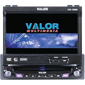 Valor ITS-700W 7-Inch In Dash DVD Monitor