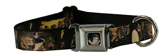 Buckle Down Dog Collar Snow Whi...