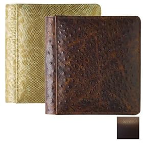 RODEO MOCHA #103 pebble grain leather 1-up 5x7 album by Raika - 5x7 [Camera]