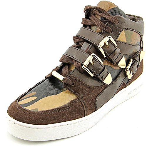 MICHAEL Michael Kors Women's Robin Duffle Camouflage High Top Sneakers 9 B(M)