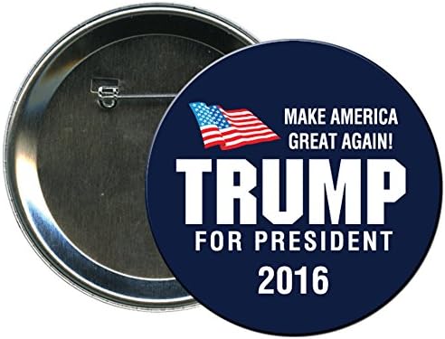 Trump-11 Round 2016 Campaign Button