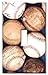 Art Plates - Old Baseballs Switch Plate - Single Toggle
