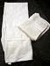 100% Bamboo Wash Cloth / Face Cloth Au Natural - No Bleach, No Dyes