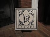 Family name tile Dearest friend