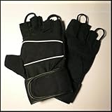BRAND NEW AMARA GYM / WEIGHT LIFTING TRAINING GLOVES WITH WRIST SUPPORT *SMALL*