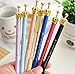 ONOR-Tech Set of 6 Lovely Cute Adorable Crown Design Ballpoint Pen Ball Pen for School, Office, Family use
