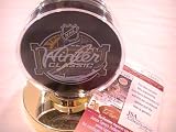 SIDNEY CROSBY SIGNED AUTOGRAPHED PITTSBURGH PENGUINS WINTER CLASSIC HOCKEY PUCK JSA