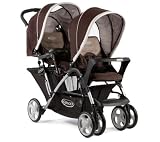 Graco G6L96PEGE – Geschwisterwagen Stadium Duo Pegasus braun