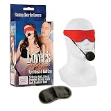 California Exotics / Swedish Erotica Lover's Headgear Eye Mask and Ball Gag Adult Sex Toy Kit