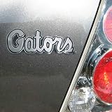 NCAA Florida Gators Chrome Script Auto Emblem