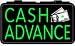 Backlit Lighted Sign - Cash Advances
