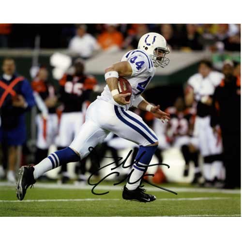 Mounted Memories Indianapolis Colts Dallas Clark Signed 8x10 Photo