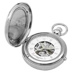 Charles Hubert 3850 Mechanical Picture Frame Pocket Watch
