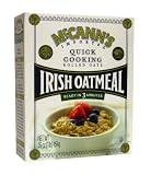 McCANN'S Irish Oatmeal, Quick Cooking Rolled Oats, 16-Ounce Boxes (Pack of 6)