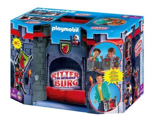 Childrens Toyshop  Toys : Playmobil knights Take Along Castle 4440
