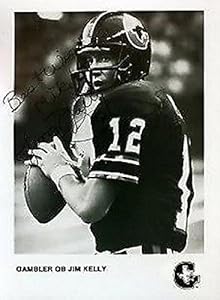 Jim Kelly Signed Picture - 1985 Usfl Vintage Certed 5x7 Authentic - JSA Certified - Autographed NFL Photos