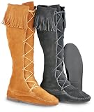 Ladies' Minnetonka Moccasins Front Lace Hardsole Boot