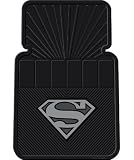 Silver Superman Floor Mat