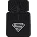 Silver Superman Floor Mat