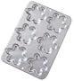 Wilton Blossom Cookie Treat Pan, 3 1/2 in. diameter x 1/4 Inch Deep.