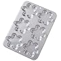 Wilton Blossom Cookie Treat Pan, 3 1/2 in. diameter x 1/4 Inch Deep.