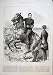 Portrait On Horse Of Arabi Pash Antique Print 1882