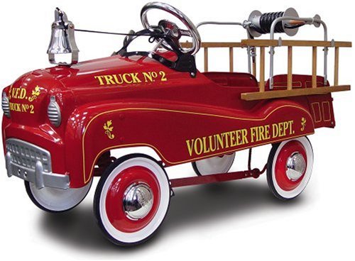 Volunteer Fire Truck #2 Pedal Car