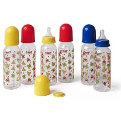 Reer 6er Flaschenset Babyflasche 250 ml incl. Sauger