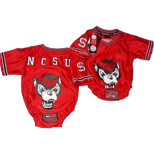 Buy North Carolina (NC) State Wolfpack NCAA Football Infant baby Onesie Jersey 3-6 months by Colosseum