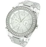 Armani Exchange Silver-Tone Dial Women's Watch #AX5041