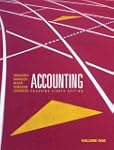 Accounting, Volume 1, Canadian Eighth...