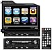 Power Acoustik PTID-8310NRB Single-DIN 8.3-Inch Flip-Up Nav-Ready TFT-LCD Touchscreen A/V Source Unit with Bluetooth