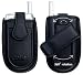 Cellet Premium Cell Phone Pouch (for Small Flip Phones) with Magnet Button (Small Black) - Retail Packaging