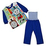 きかんしゃトーマス 三層構造のあったかキルトパジャマ（腹巻つきパンツ） (90ｃｍ)