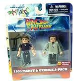  : Back To The Future PX Previews Exclusive Minimates 2Pk Collectible Figures - 1955 Marty & George 2-Pack