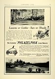 1924 Ad Philadelphia Riding Lawn Mowers Golf Course Lawn Maintenance Landscaping - Original Print Ad