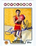 Lenny Wilkens Autographed/Hand Signed Basketball card (Cleveland Cavaliers) 2008 Topps #183