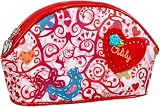 Oilily OCB0129-0101 S Cosmetic Bag, M�dchen Kosmetiktaschen, Weiss (weiss/rot 0101), 19,5x5x11,5 cm (B x H x T)