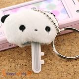 Baby Panda Bear Plush Keycap Key Cover