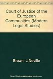 The Court of Justice of the European Communities