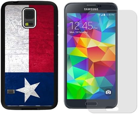 Galaxy S5 Case, Texas Lone Star State Flag Case for Galaxy S5 / Galaxy Sv / Galaxy S V Case - Free Screen Protector