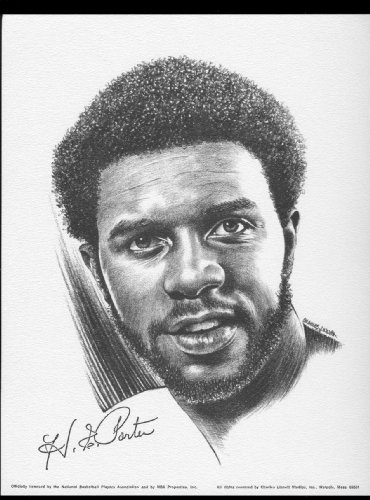 1974 Howard Porter Chicago Bulls Lithograph
