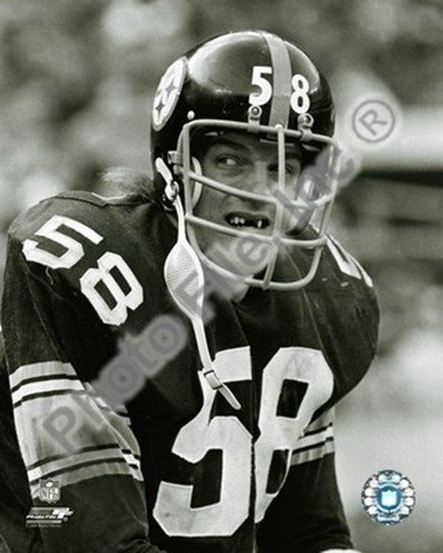 Jack Lambert 1974 Action Art Poster PRINT Unknown 8x10