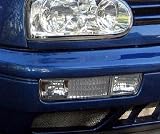 Zoom Produkt-Bild: Klarglas Blinker mit Nebelscheinwerfer Golf 3, Vento, chrom, HD